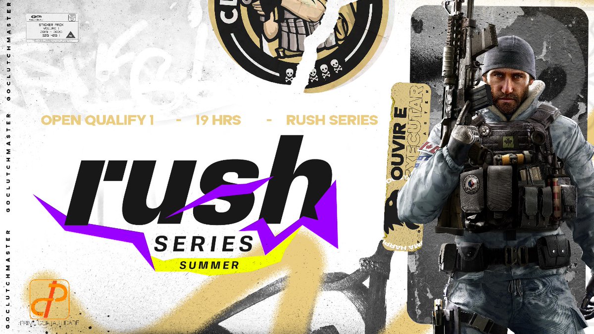 ClutchMasterGG's tweet photo. DE VOLTA AO SERVER!
Hoje, a partir das 19h, estaremos de volta ao server de R6 com a nossa line masculina!
Iremos disputar o Rush Series e contamos com a torcida de todos vocês!
#GoCM #VaiClutch #RushSeriesR6 https://t.co/FPmw01dKRP
