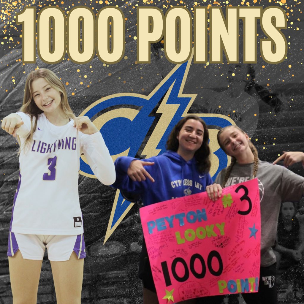 College Coaches:

2024 5’8 G <a href="/peytonlooky/">peyton</a> eclipses 1000 points last night.
25pts 9rbs 5ast 4stl in a win. Way to go!!! <a href="/_BlakeDerrick/">Blake Derrick</a> <a href="/PrepGirlsHoops/">Prep Girls Hoops 🏀</a> <a href="/SUTSReport/">SUTS Report</a> <a href="/MiamiSuns/">Miami Suns</a> <a href="/GNation_BBALL/">G Nation 🏀</a> <a href="/PrepGirlsHoops/">Prep Girls Hoops 🏀</a> <a href="/girlzprepreport/">Girlz Prep Report</a>