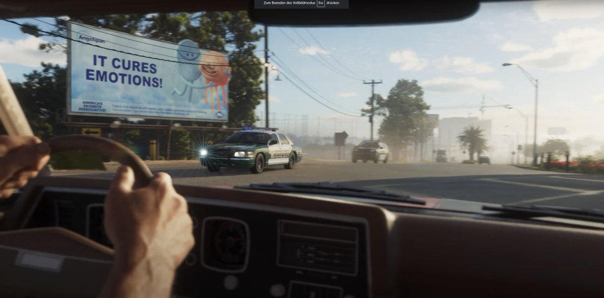 SlaviYT's tweet photo. Police car from GTA Vice City (2002) and GTA 6 (2023)

21 years difference. https://t.co/t2YfK2IfKe