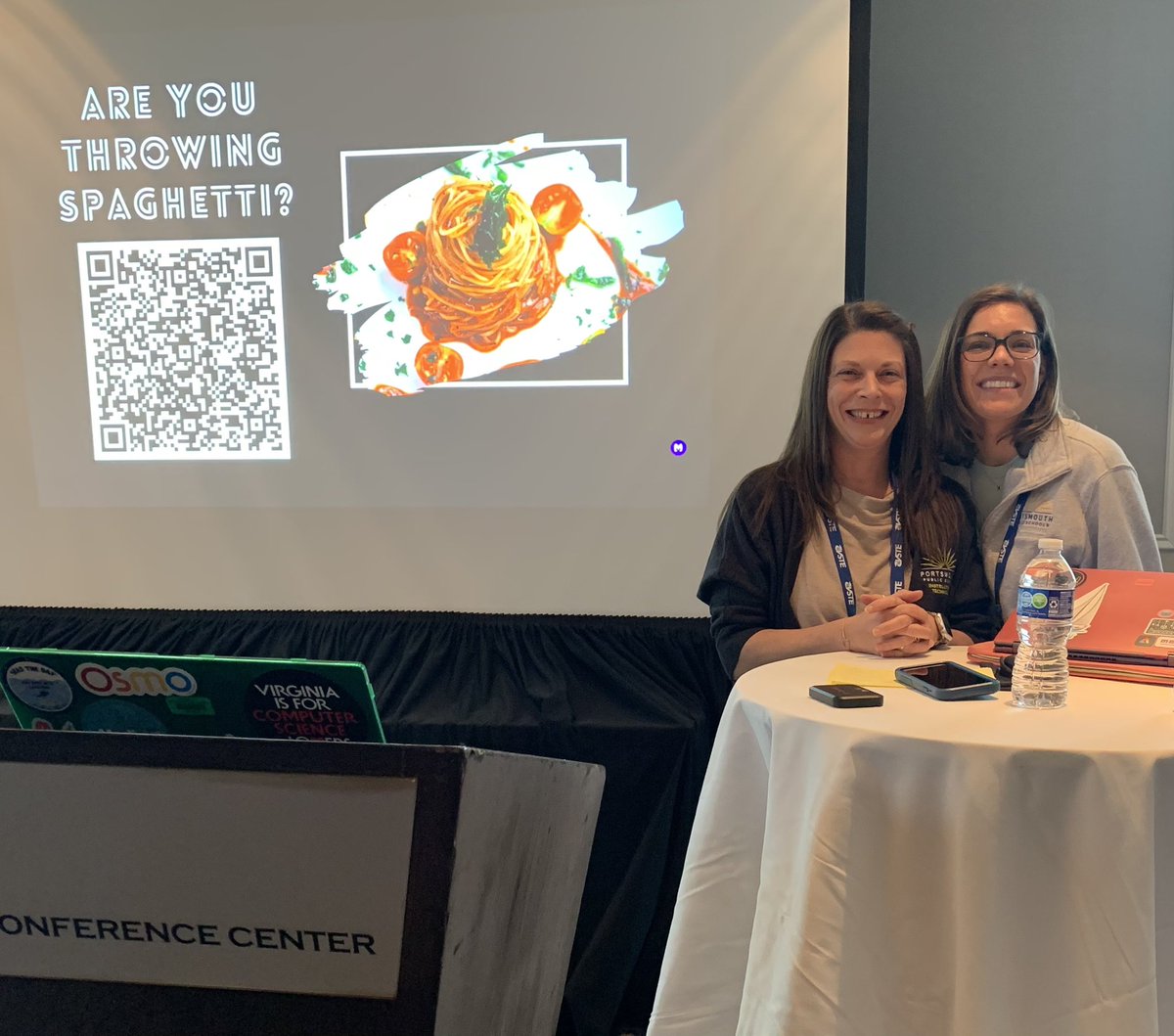 MsBTRT's tweet photo. Check out @JStetinaTRT and @E_HugsTRT at #VSTE23, Rockstar TRTs @PortsVASchools !  @jennthomas75 @eileenpglass @allysonehartung @LHTRT76 @MsBTRT @Tosha_P_TRT @JStetinaTRT @MsBrombacher @ms_sagiao @2Educ8All @nickycogar1 @ https://t.co/kix7Jf5Fov