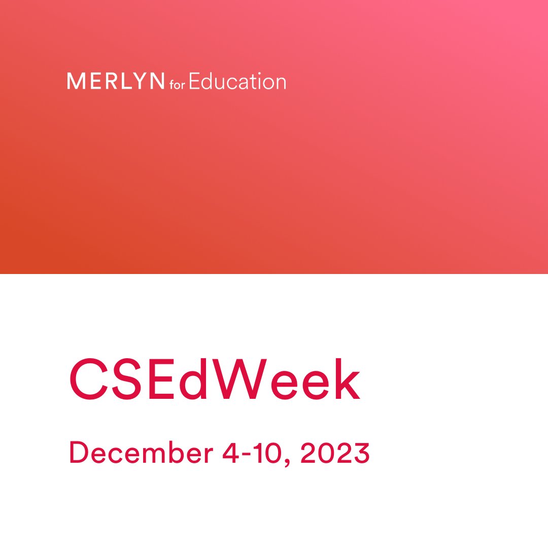 Join us in celebrating #CSEdWeek! 🖥️ This annual event hopes to inspire and advocate for K-12 students in computer science. 🚀 This year's theme is #CelebratingProgress, highlighting the strides made in making CS education more equitable and accessible. Let's celebrate the…