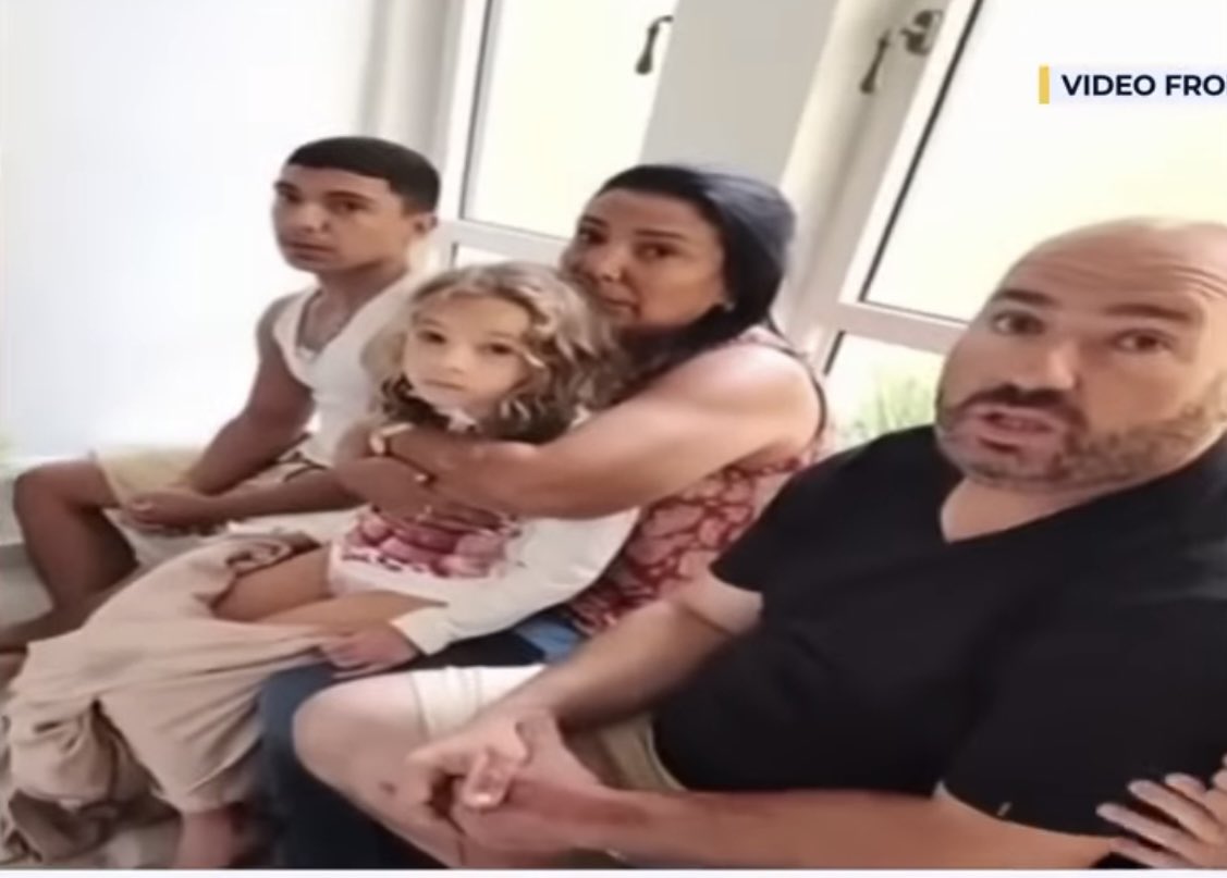 My husband’s family weren’t the only ones to have their torture live-streamed by Hamas. Another Nahal Oz family were filmed as the father Noam was bleeding. Hamas forced the oldest kid Tomer to lure out neighbours while his mum begged “spare my son”. They killed her and Tomer. /1