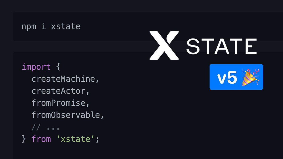 👋 Did you transition to XState V5 yet? It’s superpowered, simpler, and smaller. With Stately Studio support and a brand new Stately inspector coming very soon! 👥 Does your team need V4 -> V5 migration help or workshops to get up and running with XState V5?