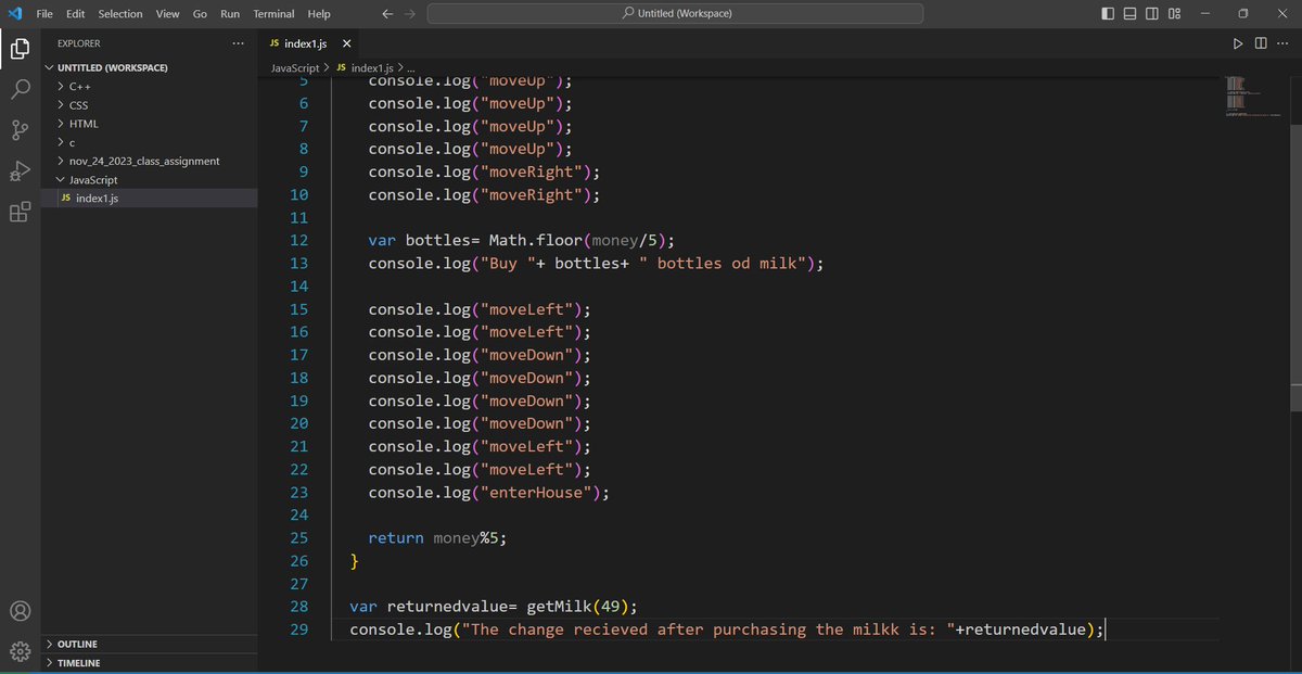 AWebwiz43143's tweet image. #100DaysOfCode  #webdevelopment  #challenge 

Day 2: of JavaScript

Functions Part1: 
  creating and calling 
  The Karel robot
  Karel Chess Board
  Parameters &amp;amp; Arguments
  Outputs &amp;amp;Return Values
@yu_angela