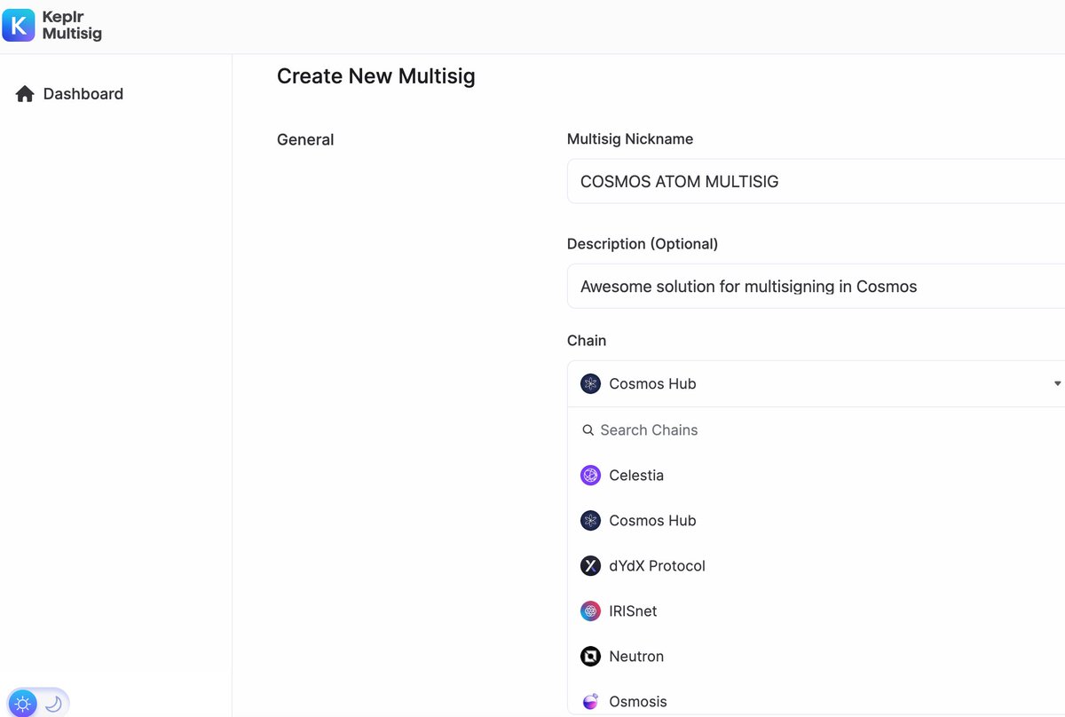 Cosmos | Everstake (@everstakecosmos) on Twitter photo Created $ATOM multisig from scratch in 1 minute! โ๏ธ
Bravo <a href="/keplrwallet/">Keplr Wallet</a>, UX is awesome๐
Msigs also work for $OSMO / $TIA / $DYDX / $NTRN / $IRIS Created $ATOM multisig from scratch in 1 minute! โ๏ธ
Bravo <a href="/keplrwallet/">Keplr Wallet</a>, UX is awesome๐
Msigs also work for $OSMO / $TIA / $DYDX / $NTRN / $IRIS