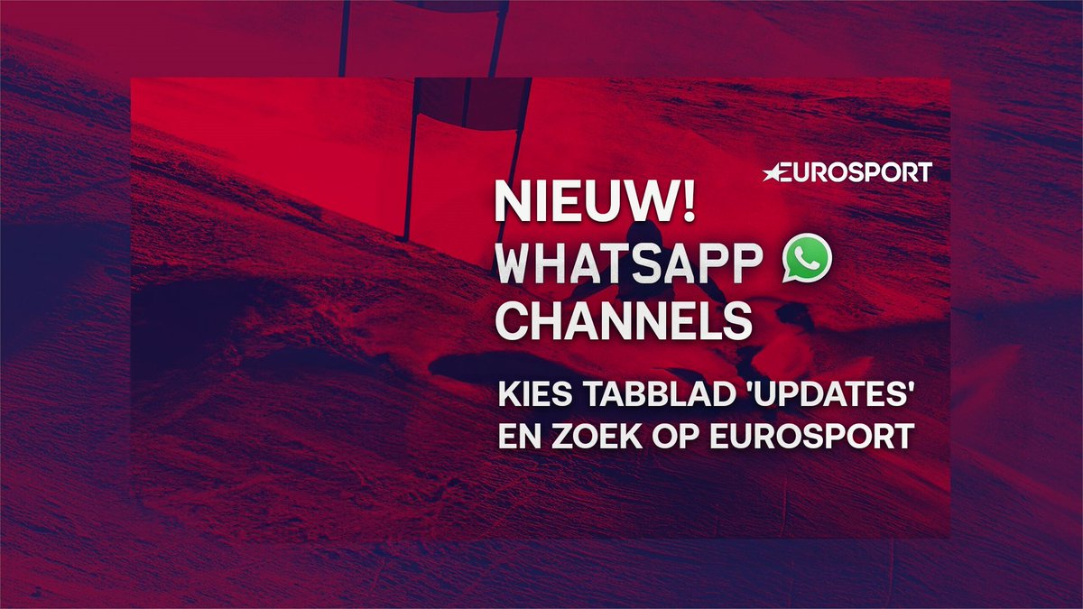 📱✅ | Volg ons nu ook op Whatsapp! Dit is jouw kanaal voor nieuws uit de wereld van wielrennen, tennis, snooker, UFC, wintersport, de Olympische Spelen en veel meer!

Klik op de link of volg het stappenplan:
bit.ly/3t2QcwK