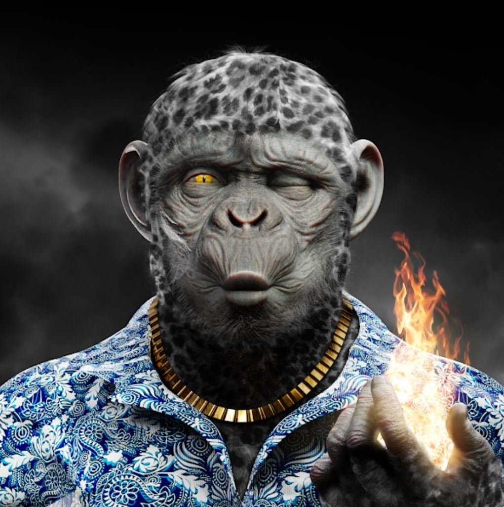 OGLarz4Riehl's tweet photo. @SmartBeast_nft Still waiting for anyone to show me an ape NFT with cleaner artwork than this.
#SmartBeast https://t.co/szlloK6KQ7