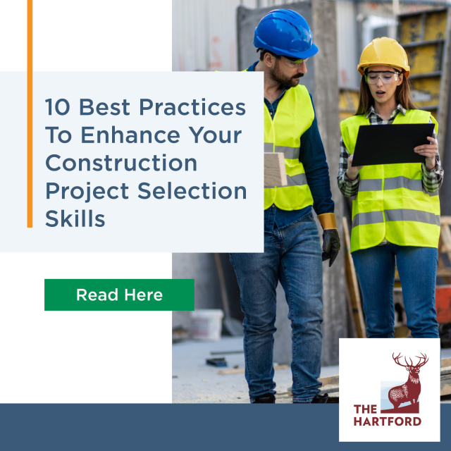 While there is still uncertainty surrounding pricing risk within the construction industry, The Hartford shares ten best practices that can influence the outcome of a project and increase success when selecting jobs. Read here:... #IWork4TheHartford bit.ly/4153Yvz