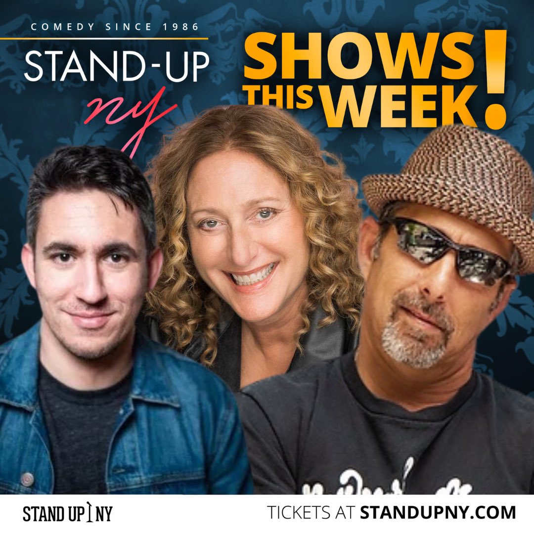 🤣STACKED WEEK AHEAD‼️ 🎟️TICKETS🎟️ and 🧐INFO👩‍🏫 at standupny.com/upcoming-shows…