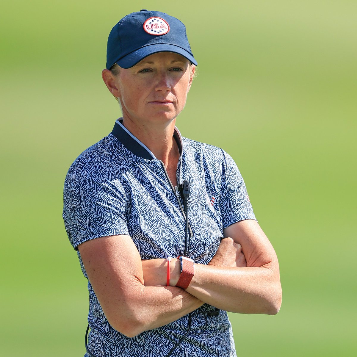 Lo llevas en la sangre, capitana🫡 <a href="/stacy_lewis/">Stacy Lewis</a>

#VamosGirls | #SolheimCup2023