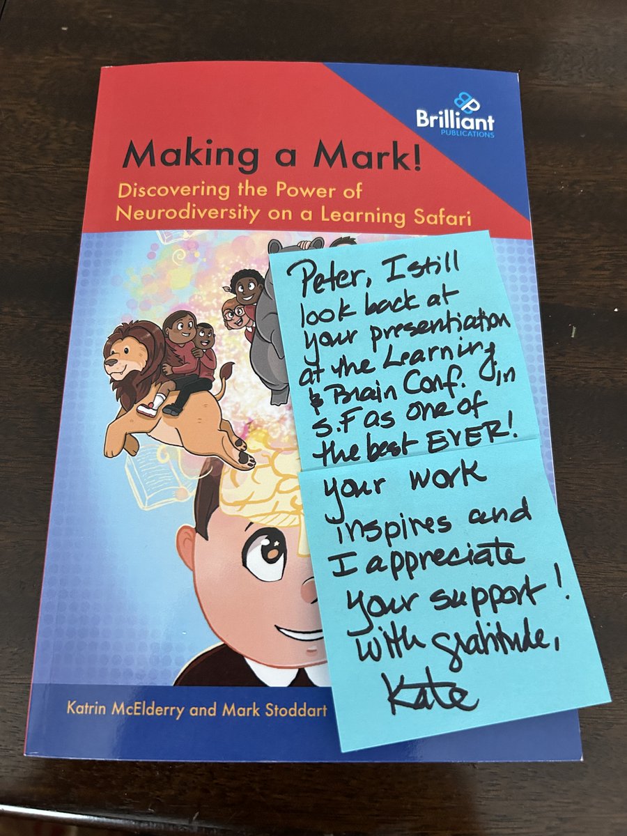 Look what arrived in the post!!  Thanks so much @KateMcElderry Looking forward to reading. Thanks also for the lovely note!  @CorwinPress @uOttawaEdu @ONTSpecialNeeds @learningandtheb #brillianceinall #reimaginelearning