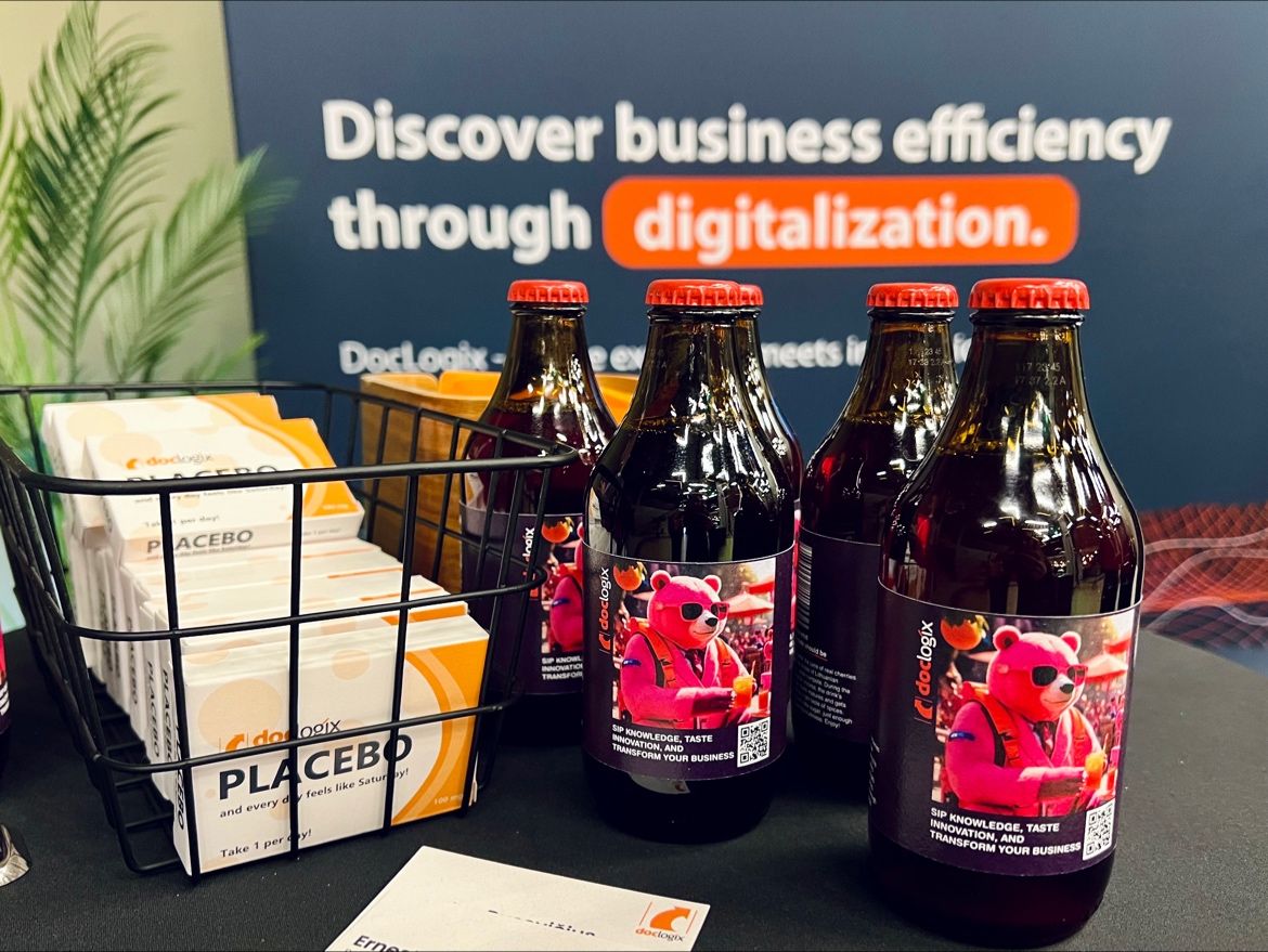 DocLogix's tweet image. Our team had a fantastic time at the LIKTA(I) conference in #Riga. 🇱🇻 We&apos;re geeking out over cutting-edge technology, exploring the potential of #AI in document management, and bonding with our braliukas over some Lithuanian lemonade! 🍒