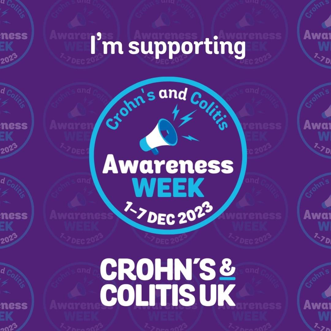 It’s Crohns and Colitis week, it’s important to raise awareness of IBD and how many people are affected by it. 
I was diagnosed back in 2019 with Ulcerative Colitis, this is my story. you don’t have to struggle alone. #CrohnsAndColitisAwarenessWeek 

crohnsandcolitis.org.uk/news-stories/b…