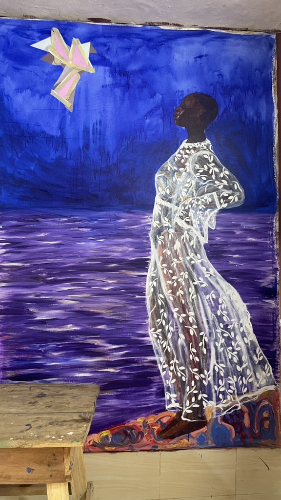 Be Gentle as a dove

Of “The Chosen” series. 

Work in progress… 

————
#workinprogress Hilda Ta Ta Ta studio with Kanye MBBS