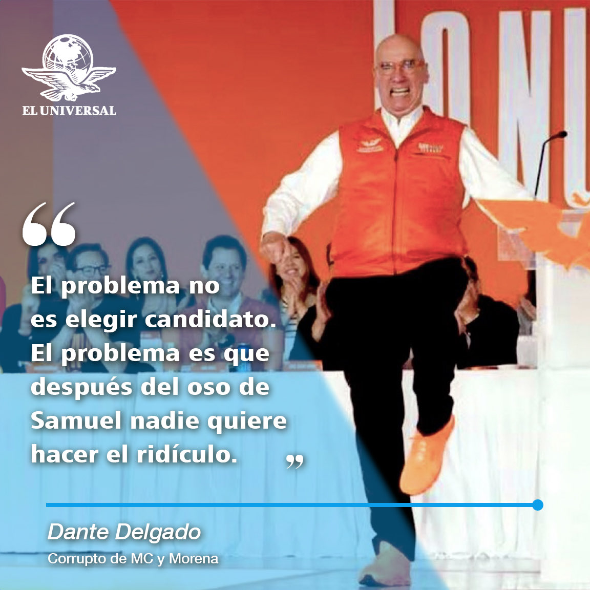 <a href="/ClaudioXGG/">Claudio X. González G.</a> ¿A poco no es refrescante oír hablar de la vieja política  a un “nuevo” de 72 años?
Además corrupto comprobado y  preso por ello.
Priísta por más de 20 años y ahora sólo critica al prian por encargo de su compinche AMLO.
¿No verdad?