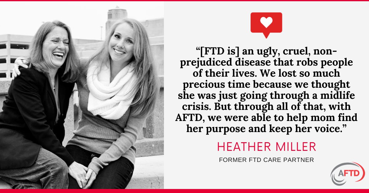 The AFTD tweet media