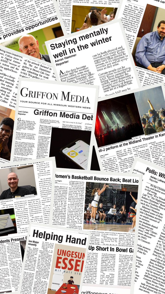 Last e-edition for the semester! Be sure to check it out at griffonnews.com for the latest stories!🤌🏻