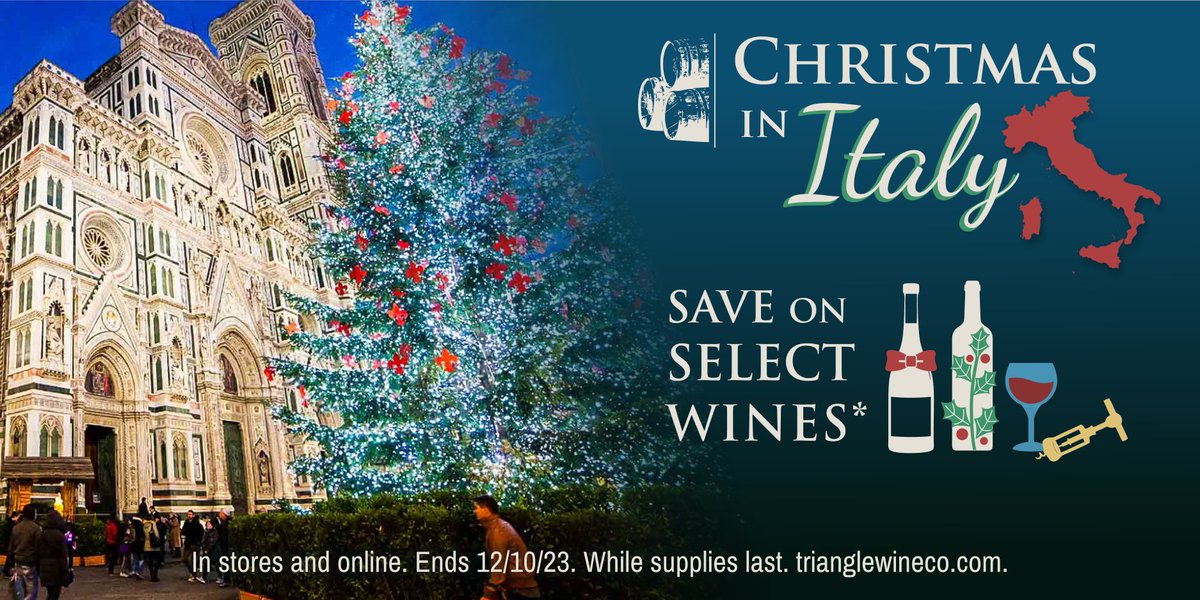 Experience🎄#ChristmasInItaly : From the vibrant Prosecco Rose to the luxurious Amarone, these Italian wine gems are perfect for your festive celebrations. 🍷🇮🇹 Shop now, Save, and taste the holiday magic! #ItalianWines tinyurl.com/5h225hfv