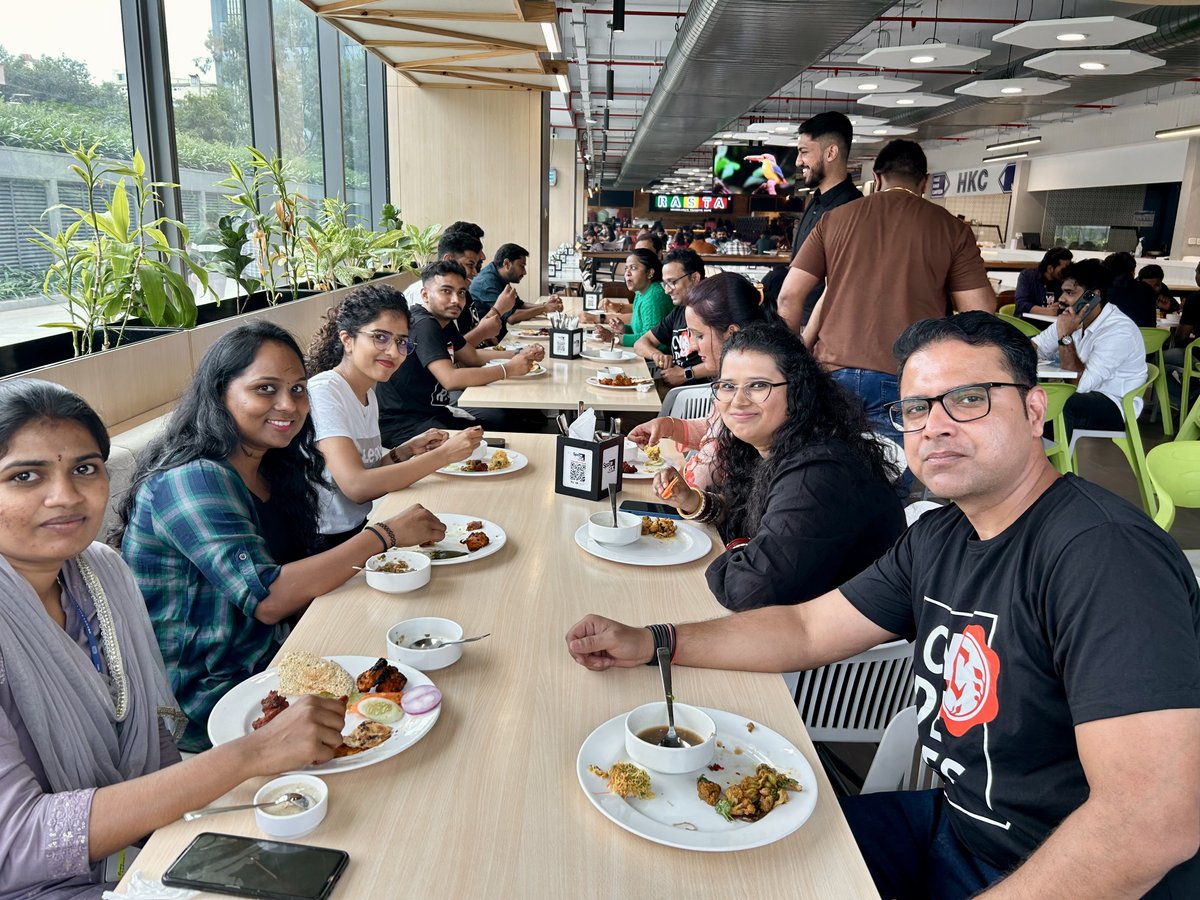 Cyderes's tweet photo. Spreading holiday cheer the Bangalore way! From thrilling cricket matches to mouth-watering treats, our team knows how to celebrate. Here's to the festive season and the fantastic memories we're creating together!
#HappyHolidays #Cyderians #Cyderes https://t.co/B94gfYwesb