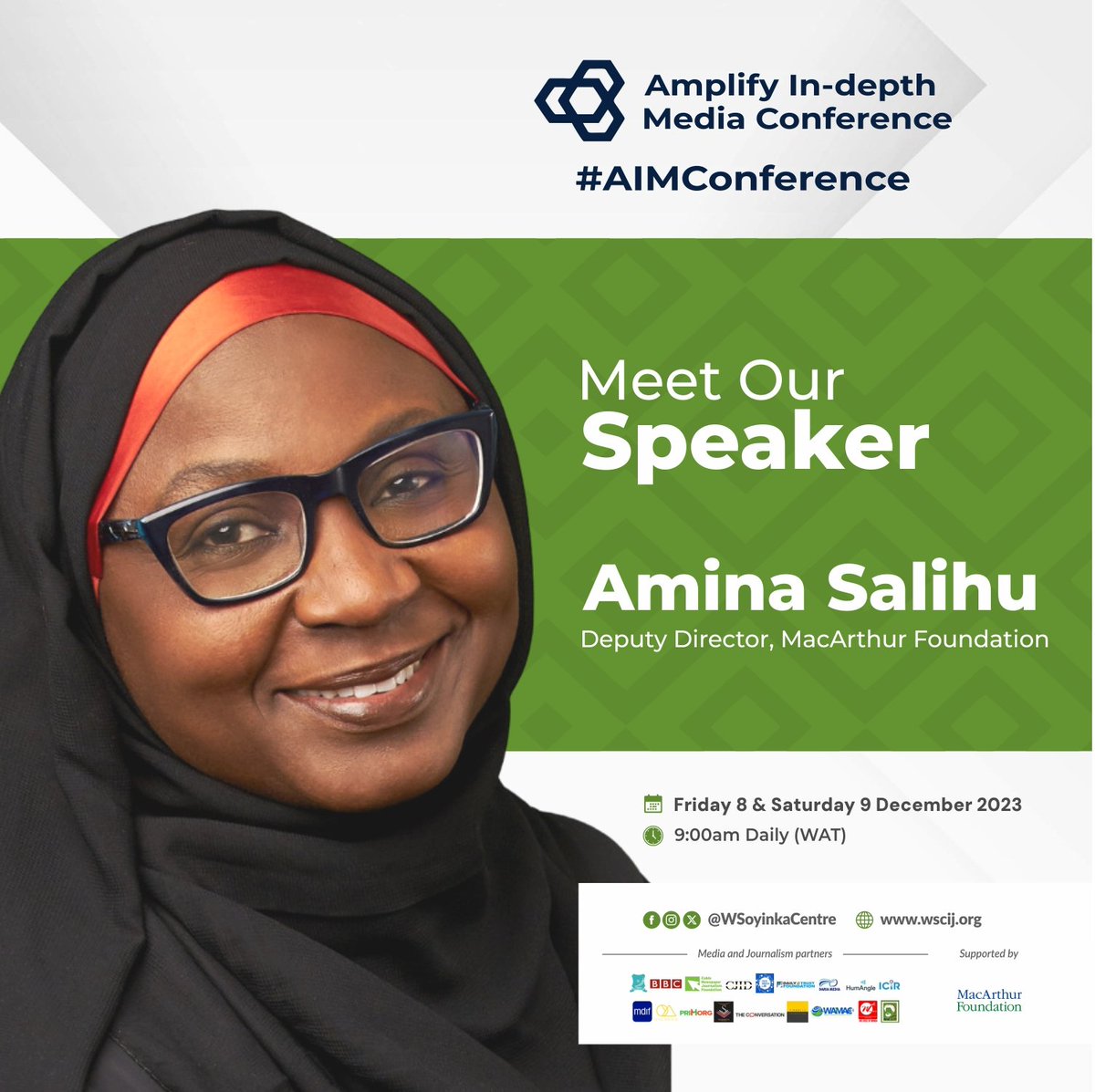 Explore the link between media sustainability and financial independence with @Amina_Salihu, acting Deputy Director, @macfound, Africa Office. Join us at the 2023 #AIMConference for practical insights on how investigative journalists can thrive beyond donor funding.