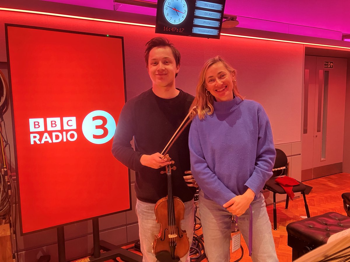 On today's In Tune: Violinist Johan Dalene and pianist Nicola Eimer join Katie Derham to play live in the studio. Katie is also joined by the French pianist Sofiane Pamart, a classical artist who's known for his numerous collaborations with French rappers. Listen live from 5.