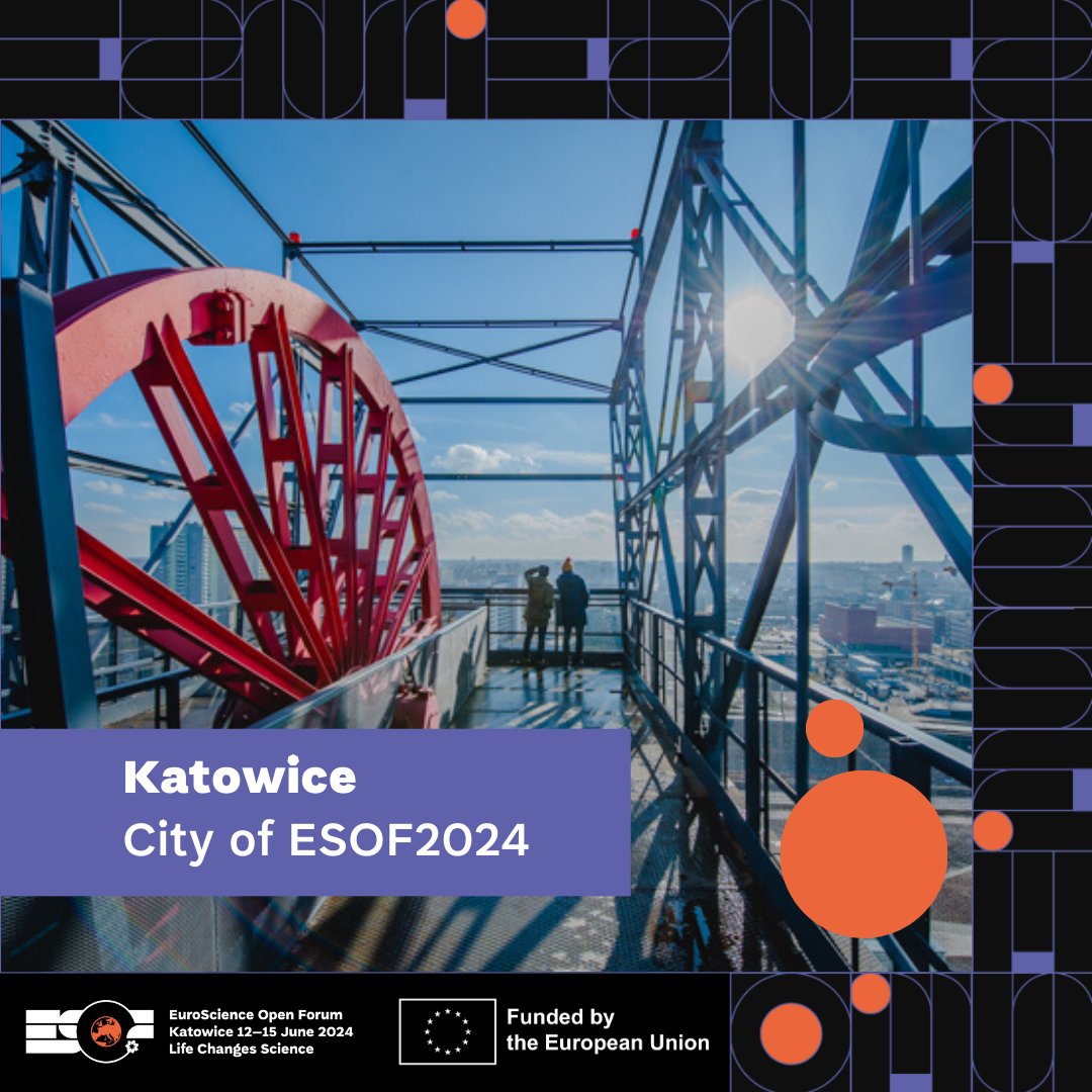 #Katowice 🌟🏙️ is a city that has undergone a great transformation. In a region that used to be dependent on metallurgy and mining, ⚒️ it is science and culture that are becoming the new industry. Learn more about Katowice, the City of #ESOF2024 👉 esof.eu/katowice