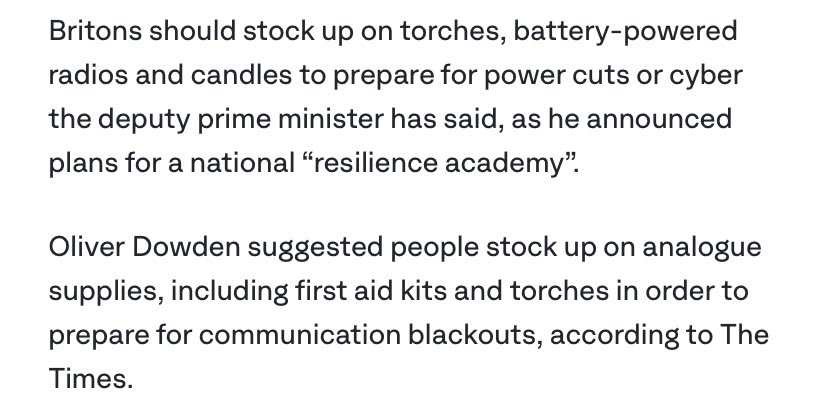 Your courage, your cheerfulness, your resolution will compensate for a generational failure to invest in infrastructure