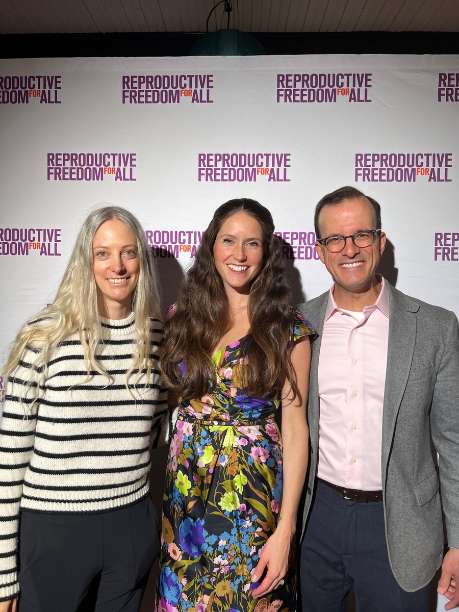 Aimee and I had an amazing time celebrating our friend @Shannon_Hovis and her team at @reproforall a few weeks ago. So grateful for their work fighting for abortion access and reproductive freedom.