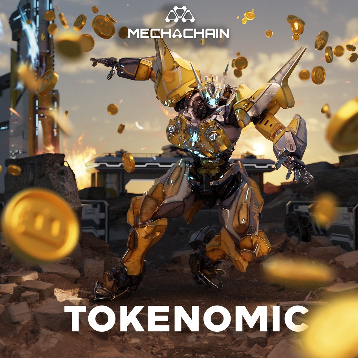 💰 One of the most important aspects of each game is its economy. 

We couldn’t ignore your questions, so check a quick rundown of the Mechachain tokenomic system in the latest announcement on our Discord server!
 
discord.gg/mechachain