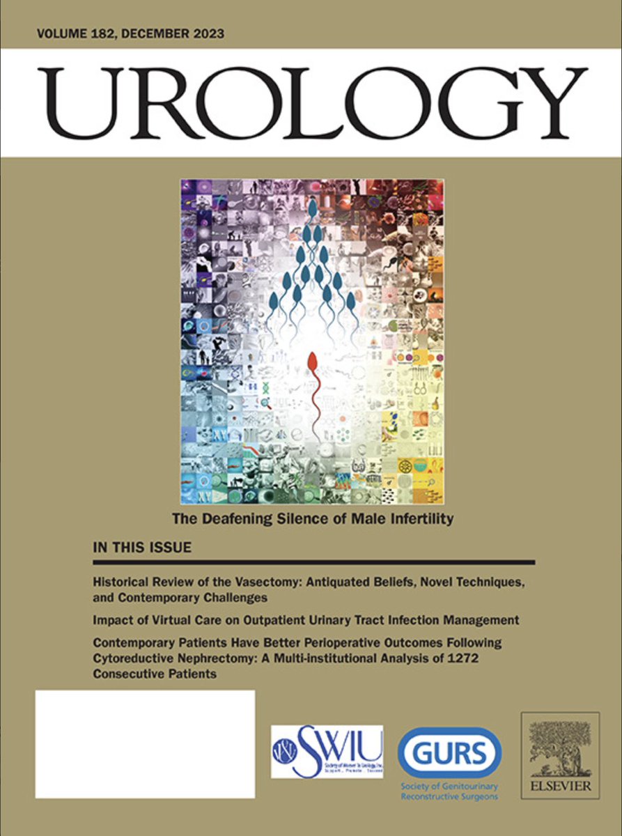 Eternally grateful to @urogoldjournal for highlighting our work spearheaded by @CatherineSNamMD to remove the stigma surrounding male infertility and encourage an open dialogue about a condition affecting millions of couples worldwide. It's time to break the silence.