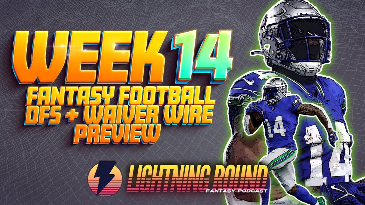 TODAY on @LRFantasy⚡: We'll go through last-minute prep before the #FantasyFootball playoffs start in most leagues!⏰ Plus, we answer YOUR questions & build the first Showdown lineup for NE/PIT! Come hang w/ us in the chat @ 1PM ET! 💪🏻 LINK: youtube.com/watch?v=3Qfaps…