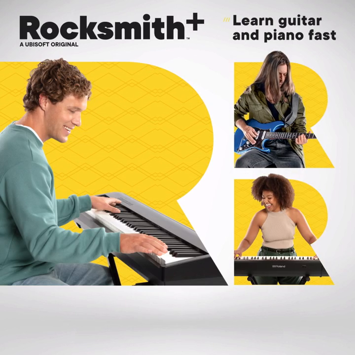 Learn Piano with Rocksmith+