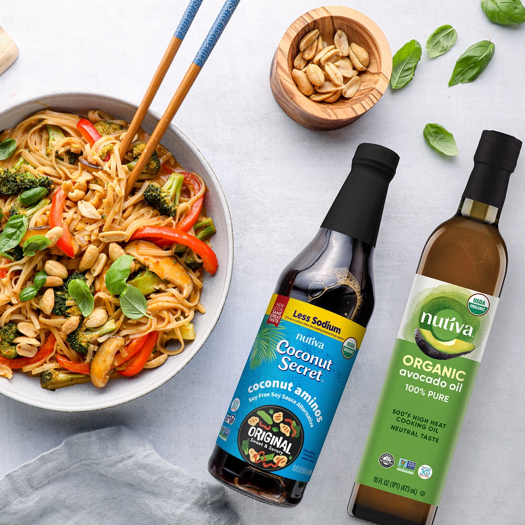 Savor the rich and comforting flavors of our Coconut Curry Noodle bowl—it's a burst of umami and 💯 percent soy-free, thanks to our organic Coconut Aminos and Avocado Oil. Get the recipe below!

bit.ly/47WWGMq