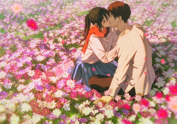 エレミカ「#エレミカ #eremika flower meadow」|404🔞のイラスト