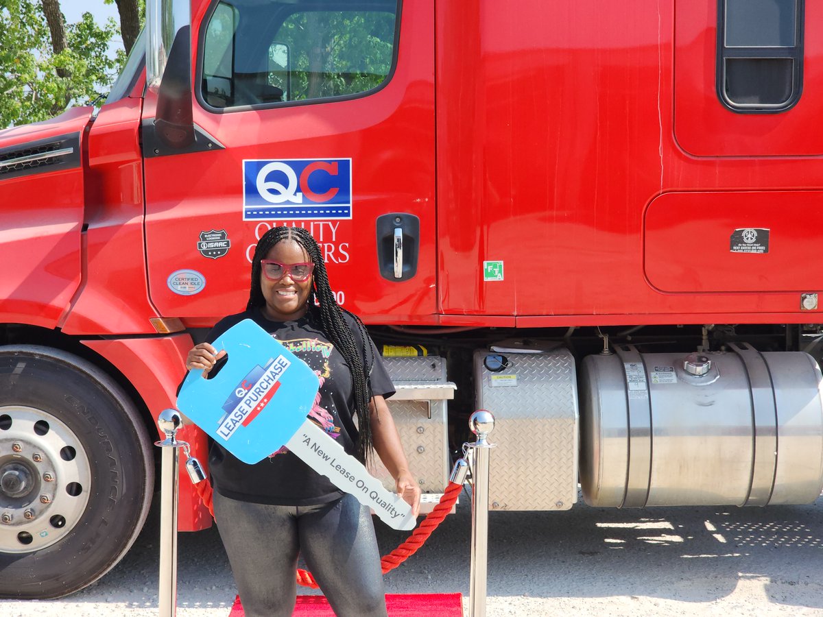 QualityCarriers's tweet photo. We are proud to welcome Ashley Perry to the Lease Purchase Program! 👏

#QC #TruckingIndustry #TransportationAndLogistics #TruckingCompany https://t.co/kt1Fg1YrHs