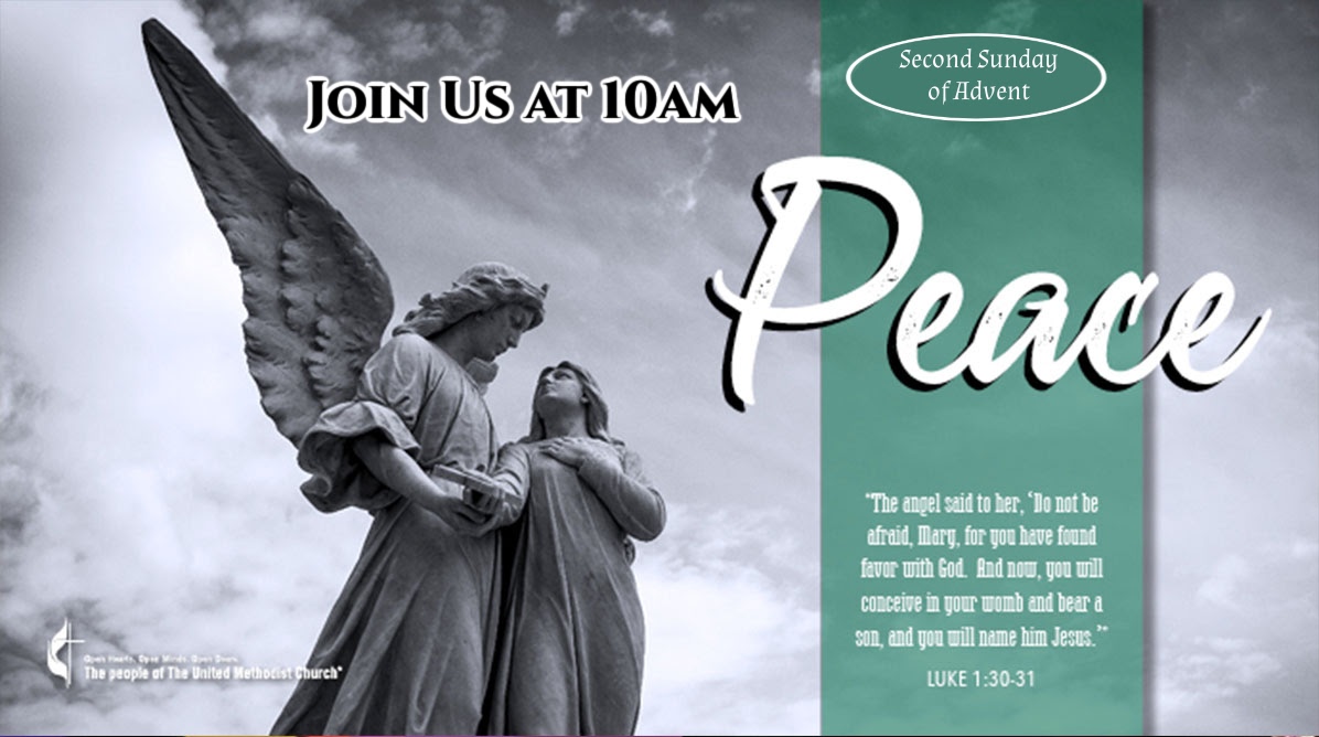 Join us tomorrow at 10am. It is the second Sunday of Advent. We will light the candle of Peace. 

#Advent #Advent2023 #Peace #ThankGod #Jesus #worshipinsong #worship #musicministry #beumc #umc #prayerrequests #pray #ghentumc #ghentchurch #norfolkva #messychurchghentumc #Christmas