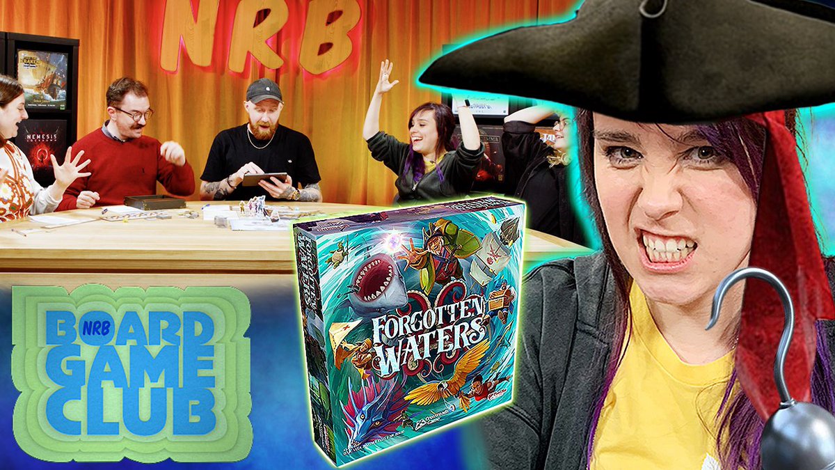 It's about time we had another pirate adventure on the channel and this bunch of scallywags are definitely up to the challenge! As well as welcoming back Lorna, this week we're also joined by Ellen from @Oxventure 🤩 Let's play... FORGOTTEN WATERS! 🏴‍☠️ youtu.be/0BOifskjNIQ
