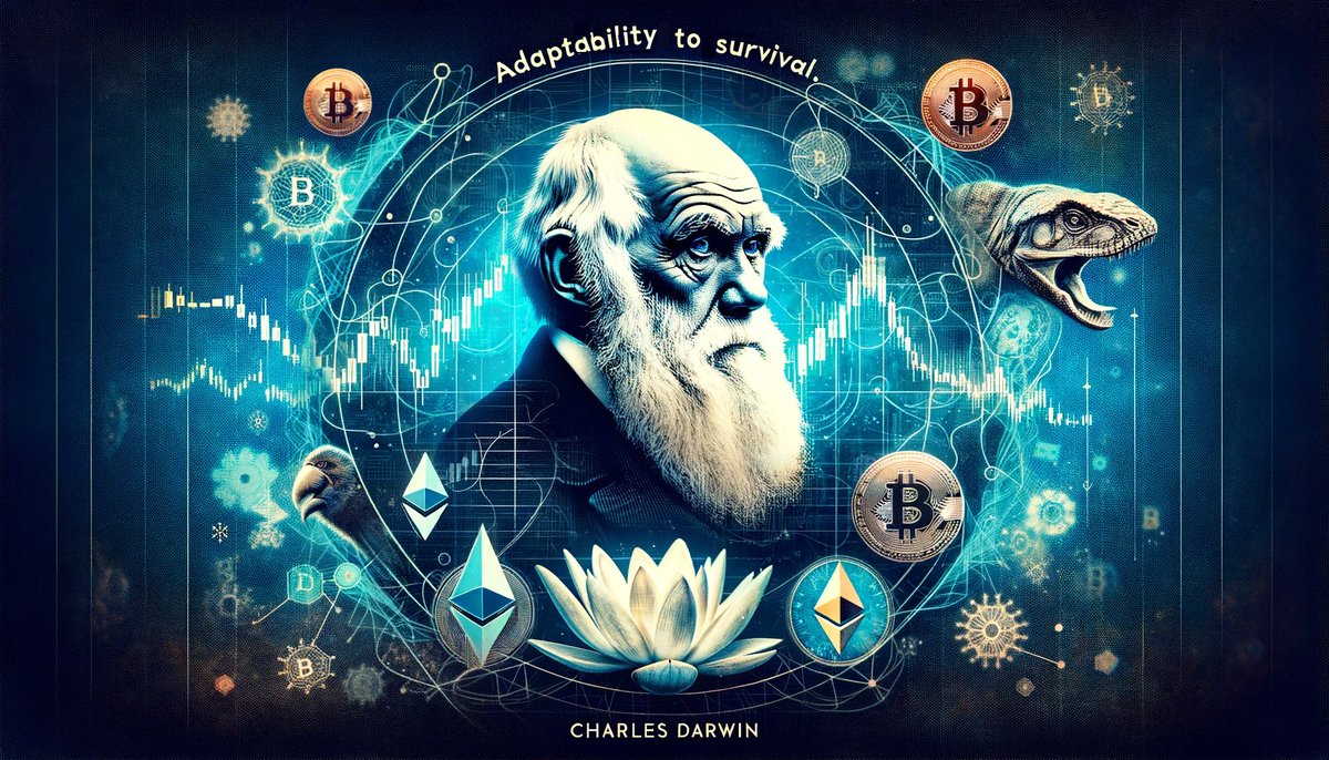 GM crypto people!

Are you adaptable to change? And your strategy?

“It is not the strongest of the species that survives, nor the most intelligent that survives. It is the one that is the most adaptable to change.”
-- Charles Darwin

#Crypto #DYOR #AdaptOrDie #TuesdayTip