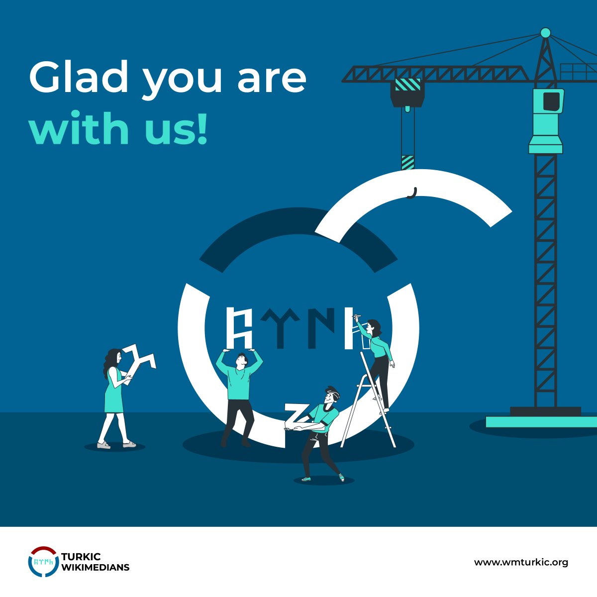 Today, 5 December Intrernational Volunteer Day. We would like to thank all our volunteers who are with us and constantly work to improve our community. Glad you are with us! ❤️ #WMTurkic