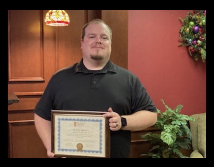 AjaxCECOEPS's tweet image. Congratulations to our Nick for successfully completing Supervisory Training course with the Manufacturer &amp;amp; Business Association here in Erie, PA. We are honored to invest in our Team Players! #AjaxErie #KeepForgingAmerica #MBAUSA #FIA