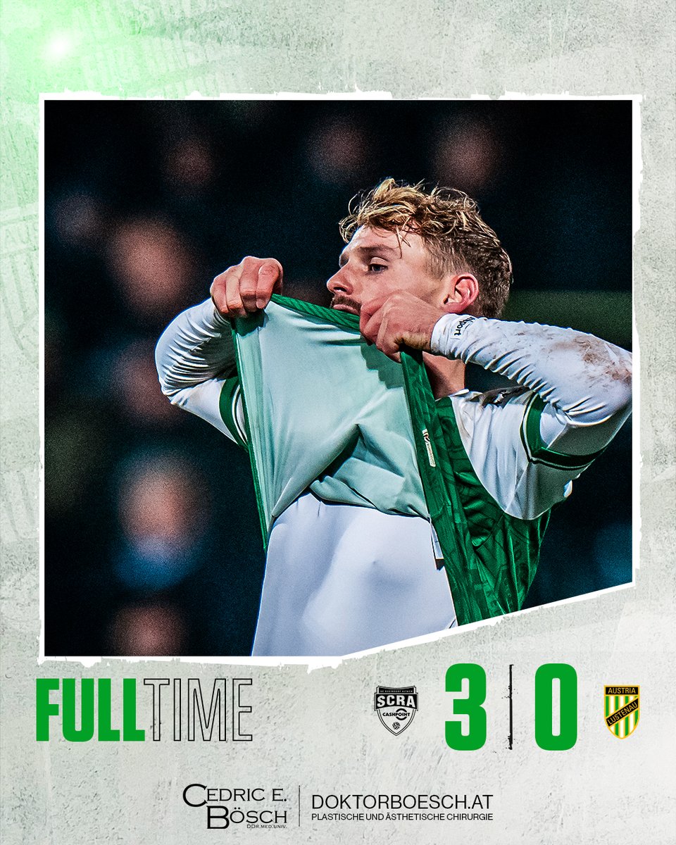 AustriaLustenau's tweet photo. Wir verlieren das Derby. 
________________________
#ALTALU | 3:0 | Endstand https://t.co/pfVfQjHF3w
