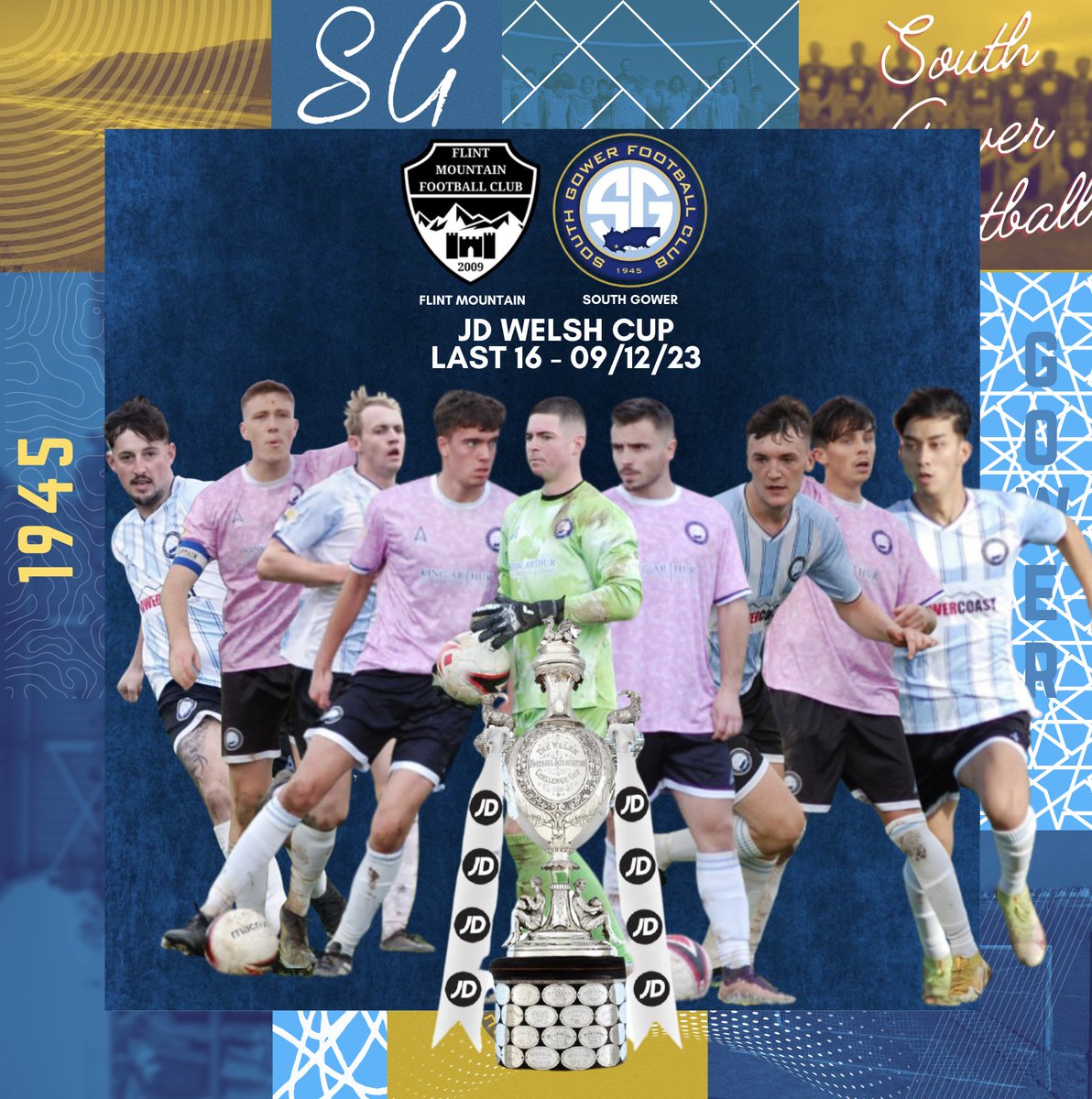 JD WELSH CUP ACTION THIS SATURDAY!

For the sixth time this season are Saturday fix is in the JD Welsh Cup, if you want to come along get in touch as places are filling up.

Supporters bus leaving Gowerton has just a handful of seats left leaving at 8pm. 

🔵⚪️

#GOWER #ClubAsOne