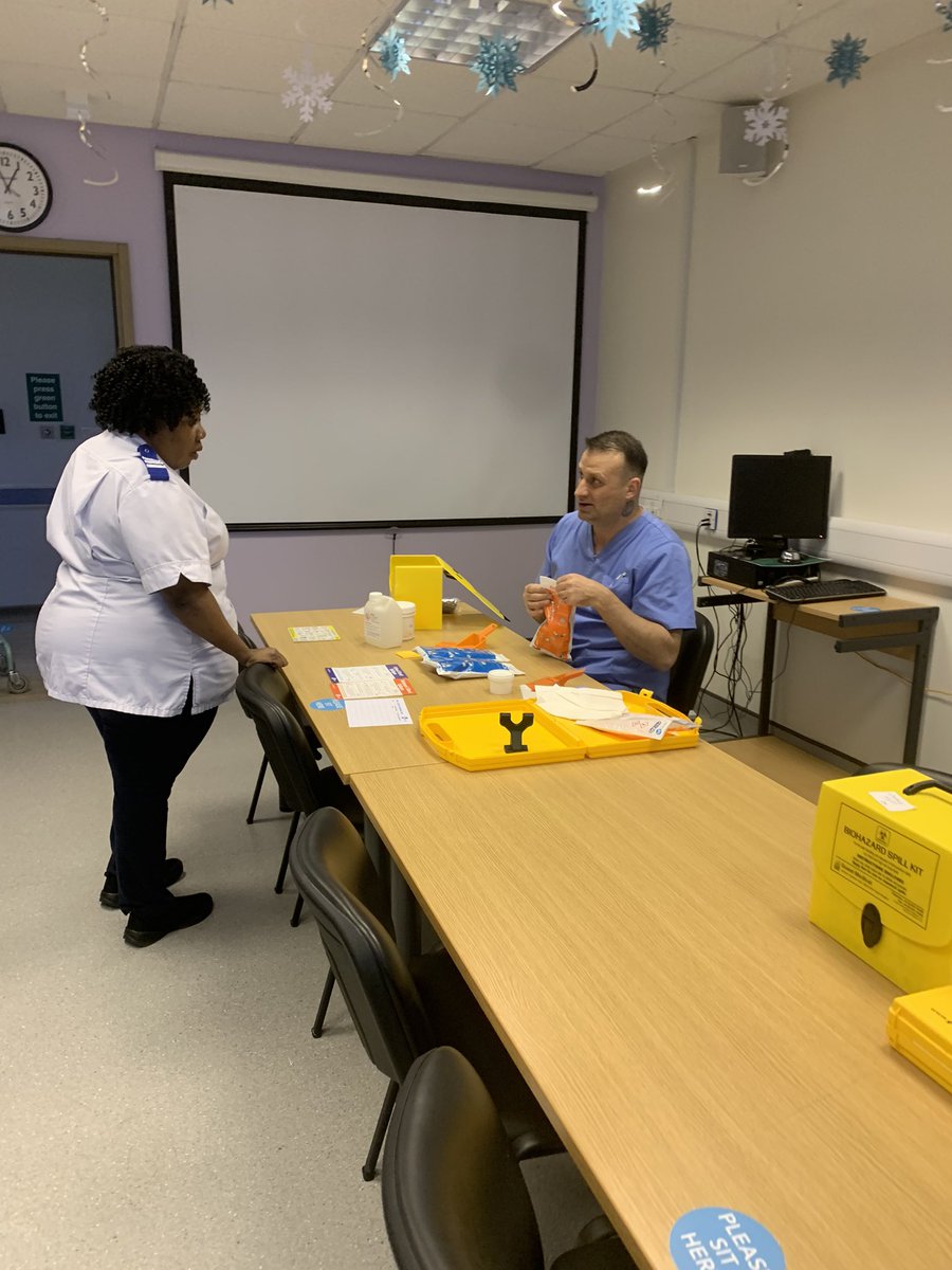 liza bajet🇵🇭🇬🇧 (@bajet_liza) on Twitter photo one of our 3rd year student nurse & staff learning about Biohazard spill kit,
part of being aware of Trust COSSH policy <a href="/AyeshaOrlanda/">Ayesha</a> <a href="/raz_bashir/">Raz Bashir</a> <a href="/BTHFTPracticeEd/">Practice Educators</a> <a href="/BthftR/">BTHFTRenalunit</a> one of our 3rd year student nurse & staff learning about Biohazard spill kit,
part of being aware of Trust COSSH policy <a href="/AyeshaOrlanda/">Ayesha</a> <a href="/raz_bashir/">Raz Bashir</a> <a href="/BTHFTPracticeEd/">Practice Educators</a> <a href="/BthftR/">BTHFTRenalunit</a>