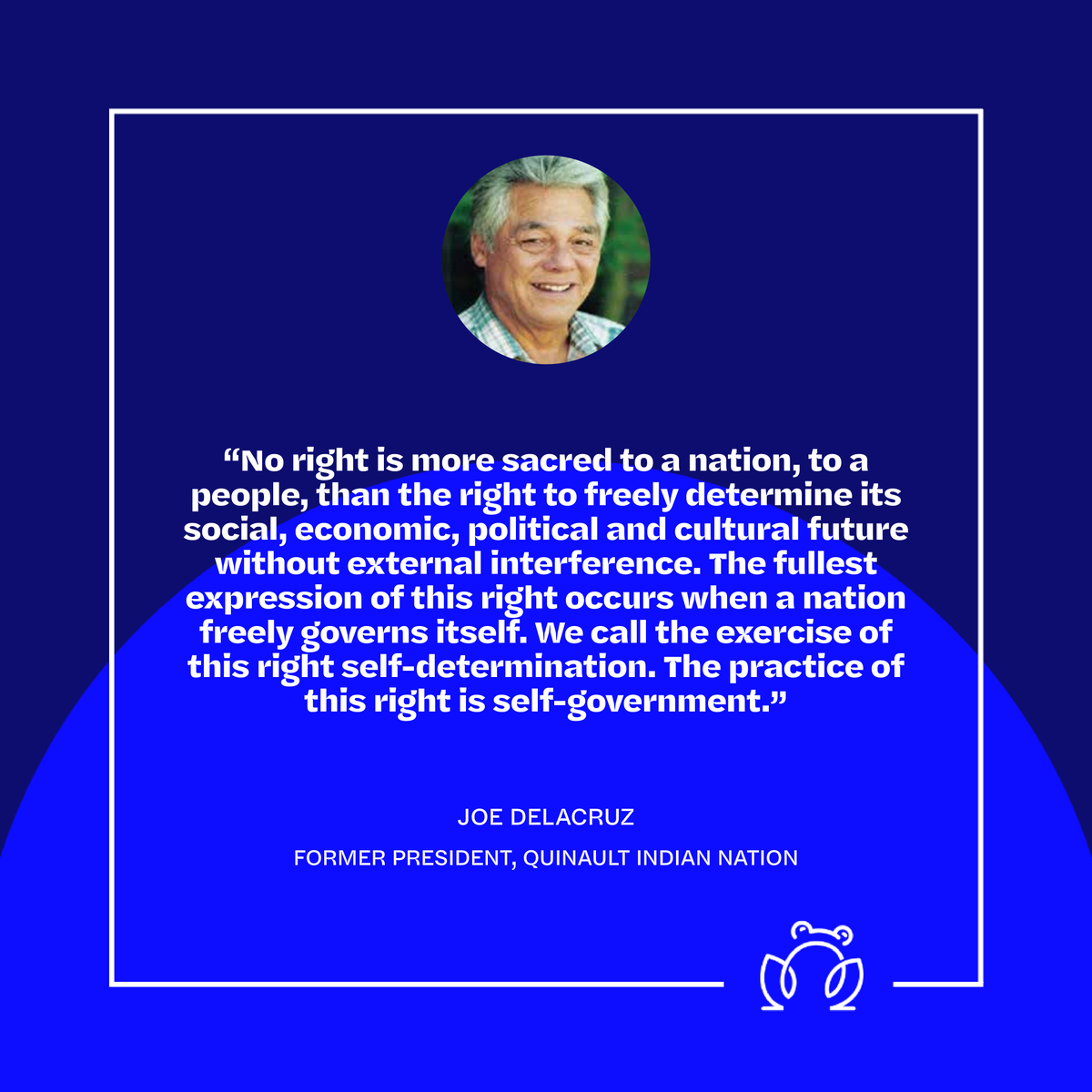 ToptanaTech's tweet photo. Today the Quinault Indian Nation celebrates Joe DeLaCruz Day. Joe was President of the Quinault Indian Nation from 1967 to 1993, and was inducted into the National Native American Hall of Fame on October 14, 2023. https://t.co/QBVvC57e8U
