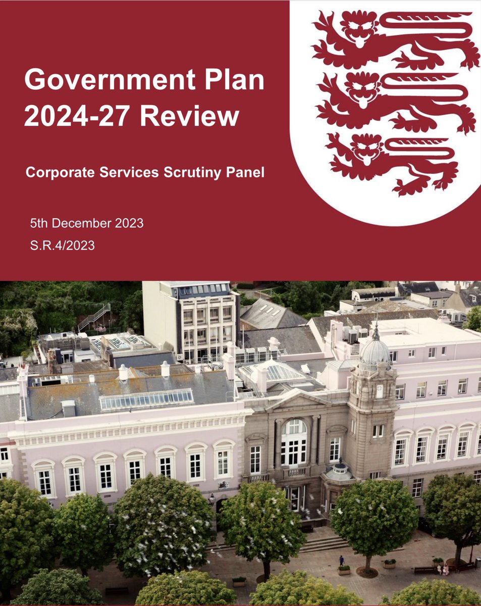 The Corporate Services Scrutiny Panel has published its report on the upcoming Government Plan. Some key points: 📢 Communication of the plan needs improvement 💷 Value for Money programme continues to be huge cause of concern 🏡 Low-income islanders must be supported