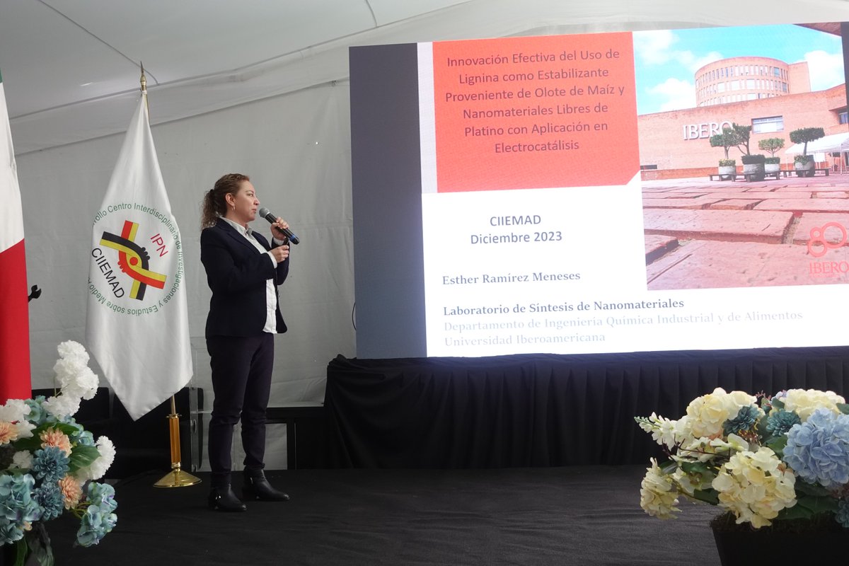🌿 En estos momentos, la Dra. Esther Ramírez Meneses de la Universidad Iberoamericana nos sorprenderá con innovaciones en el uso de lignina y nanomateriales libres de platino en electrocatálisis. 🌱⚙️ #InnovaciónSostenible #QuímicaVerde

🔴🎥 youtube.com/@IPN_DirInv