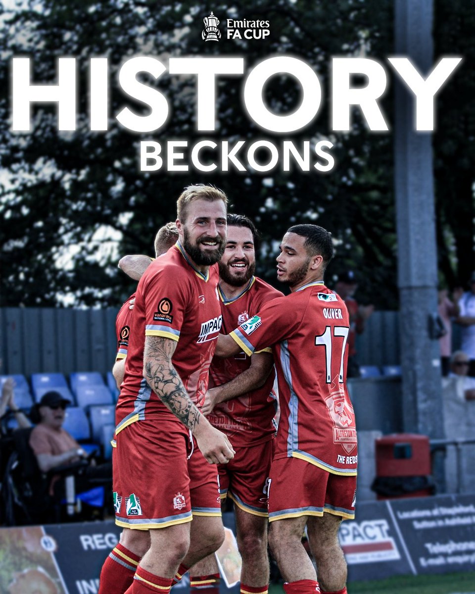 EmiratesFACup's tweet photo. If @AlfretonTownFC win tonight, they will reach the #EmiratesFACup third round for the first time in the club's history! 🤩 https://t.co/fF5eJOcbvx