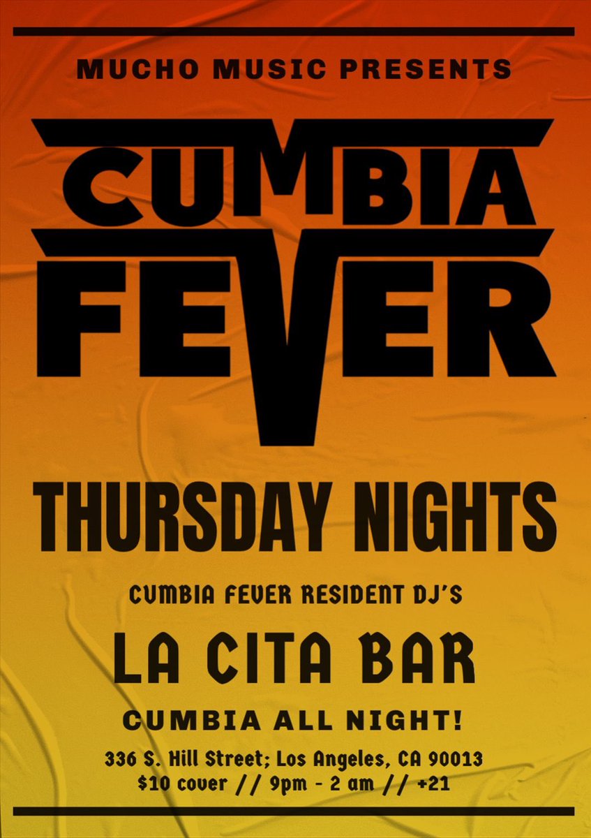 Cumbia Fever tweet media