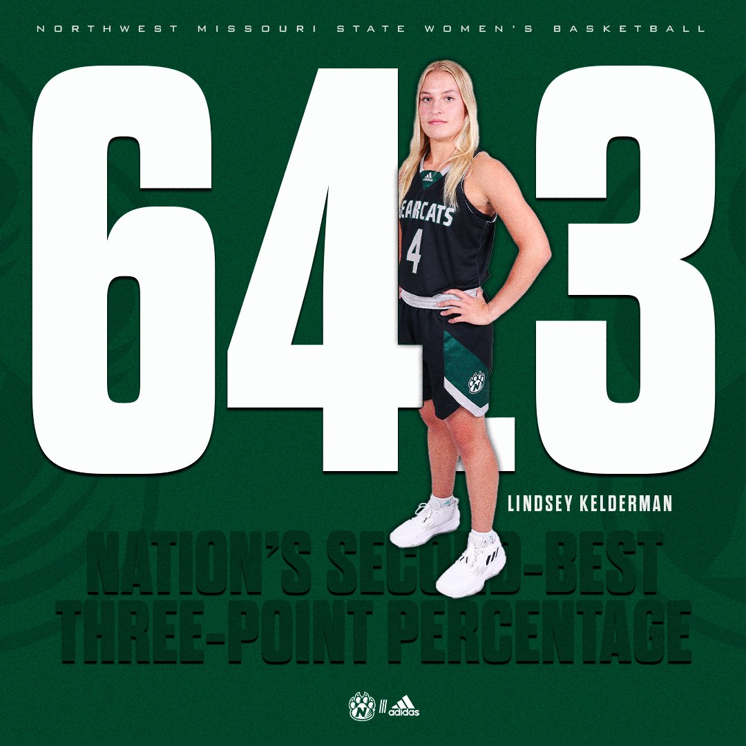 𝓐𝓶𝓸𝓷𝓰 𝓽𝓱𝓮 𝓝𝓪𝓽𝓲𝓸𝓷'𝓼 𝓑𝓮𝓼𝓽.

Lindsey Kelderman is shooting 64.3% from three - the second-highest mark in the country!

#OABAAB