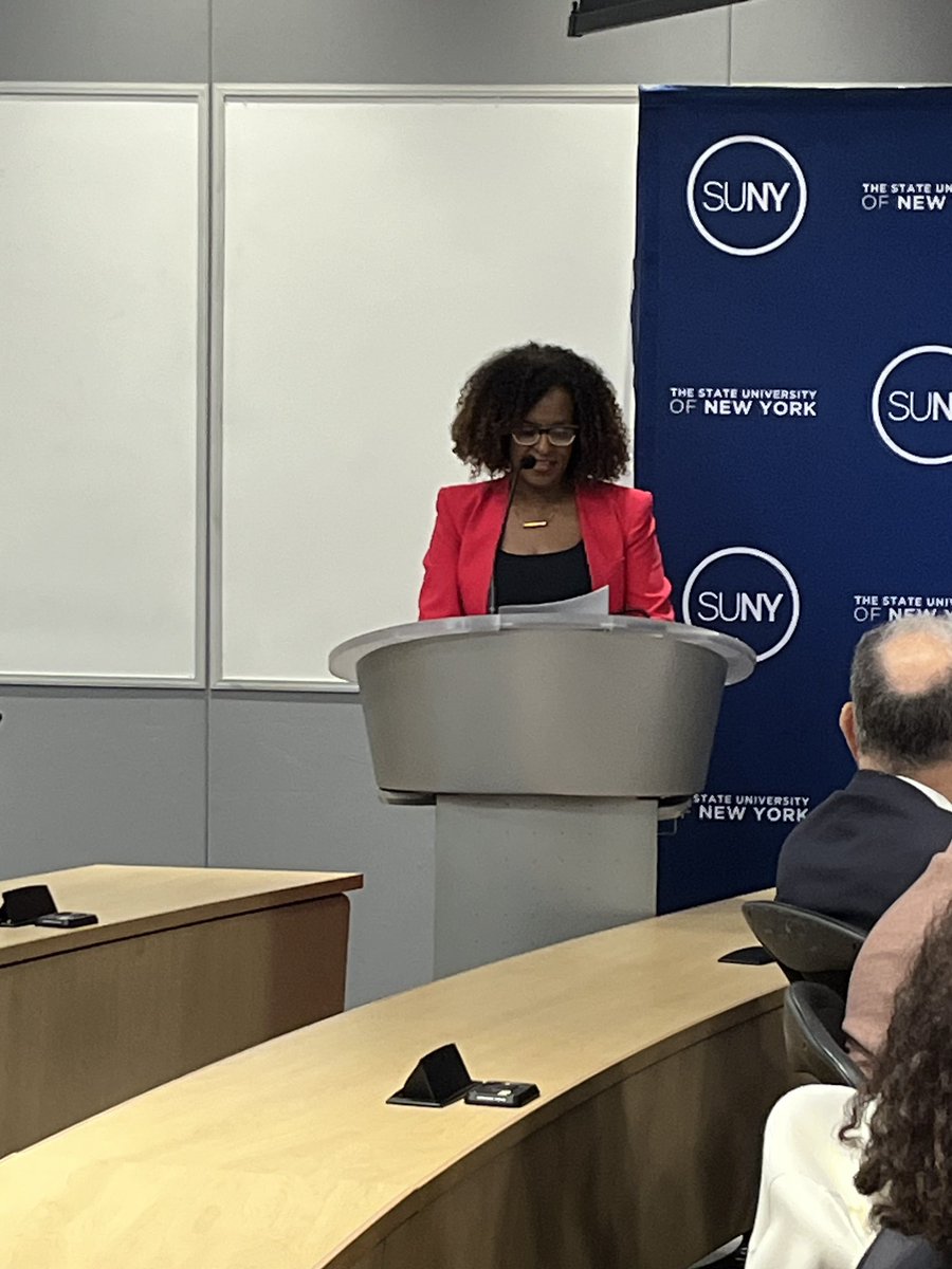 Congratulations SUNY Erie new president, Adiam Tsegal.